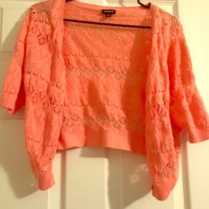 Pink half sweater